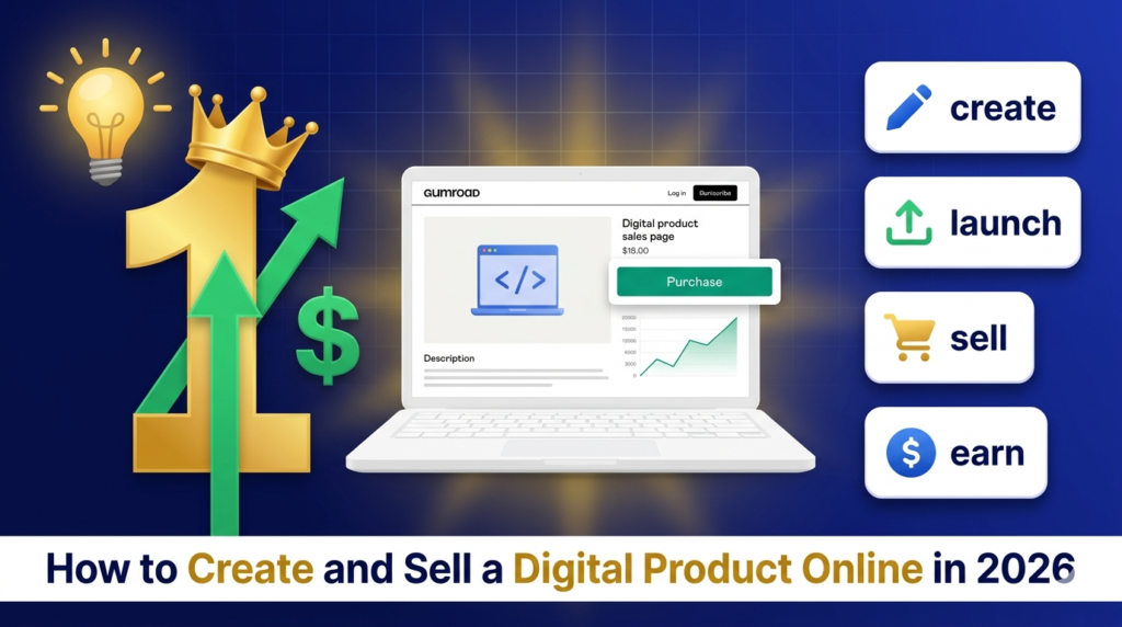 how to create and sell a digital product online 2026