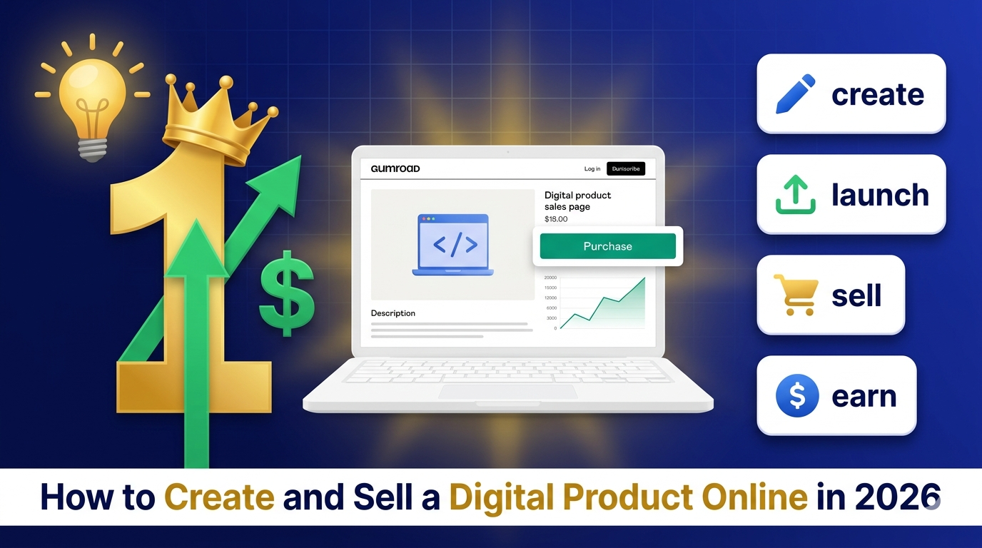 how to create and sell a digital product online 2026