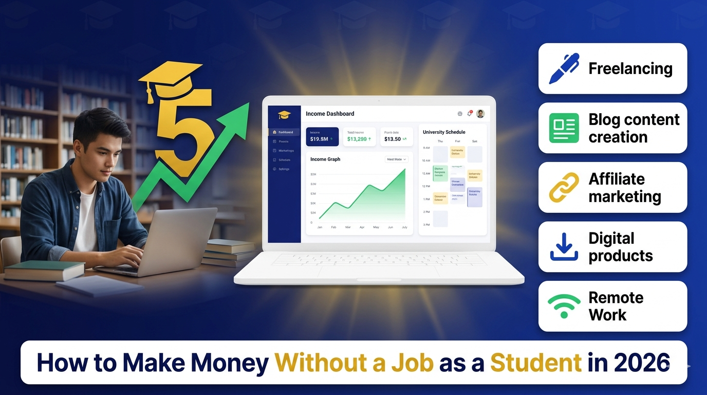 How to Make Money Without a Job as a Student in 2026