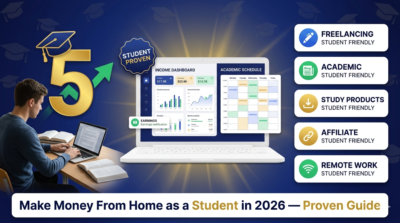 make money from home as a student 2026